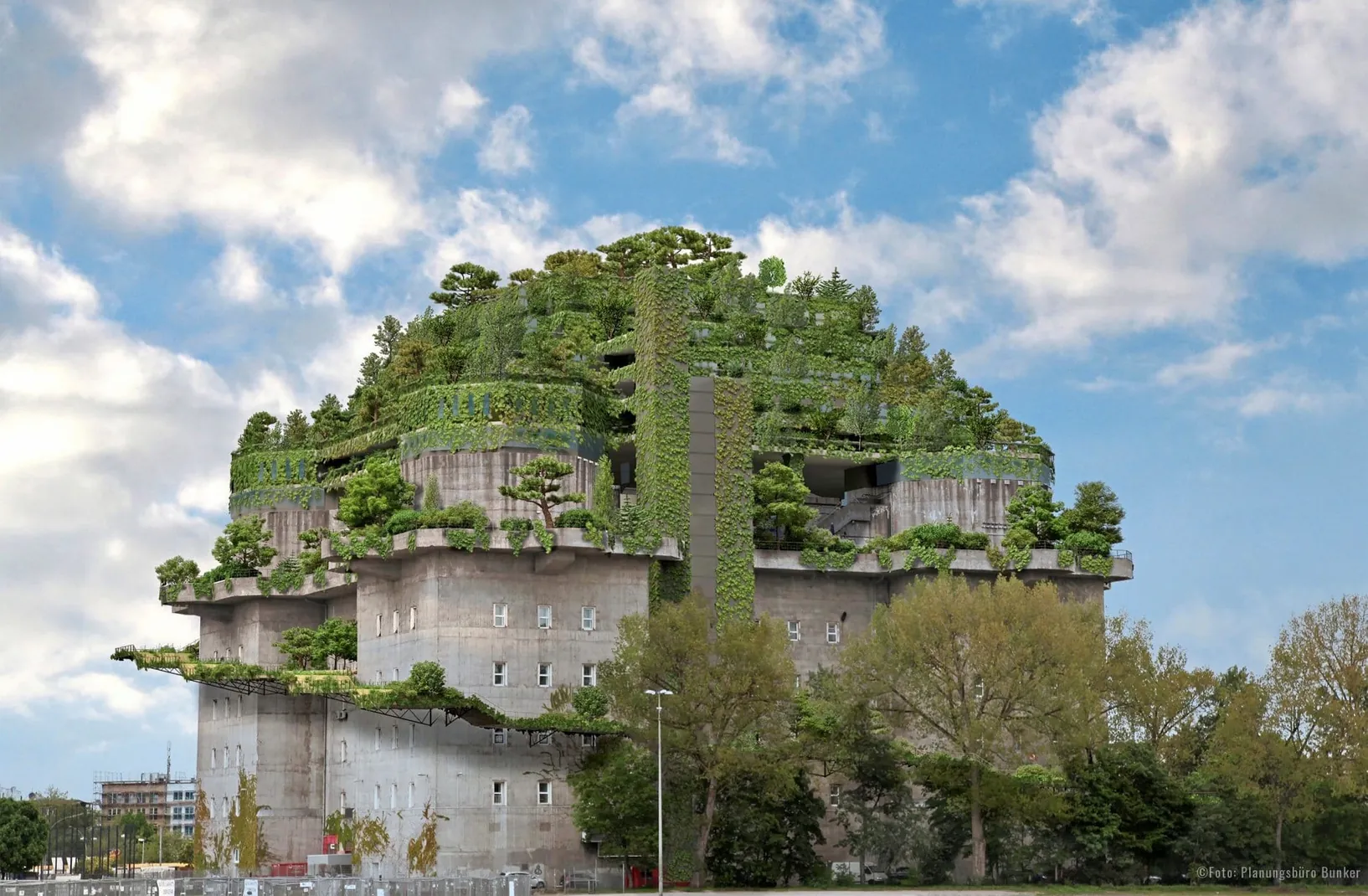 Grüner Bunker in Hamburg öffnet Anfang Juli