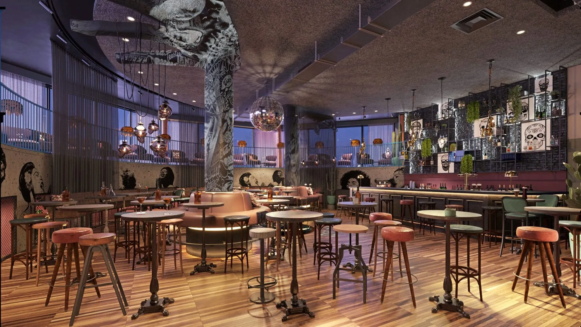 Das Karo & Paul im Bunker Hotel