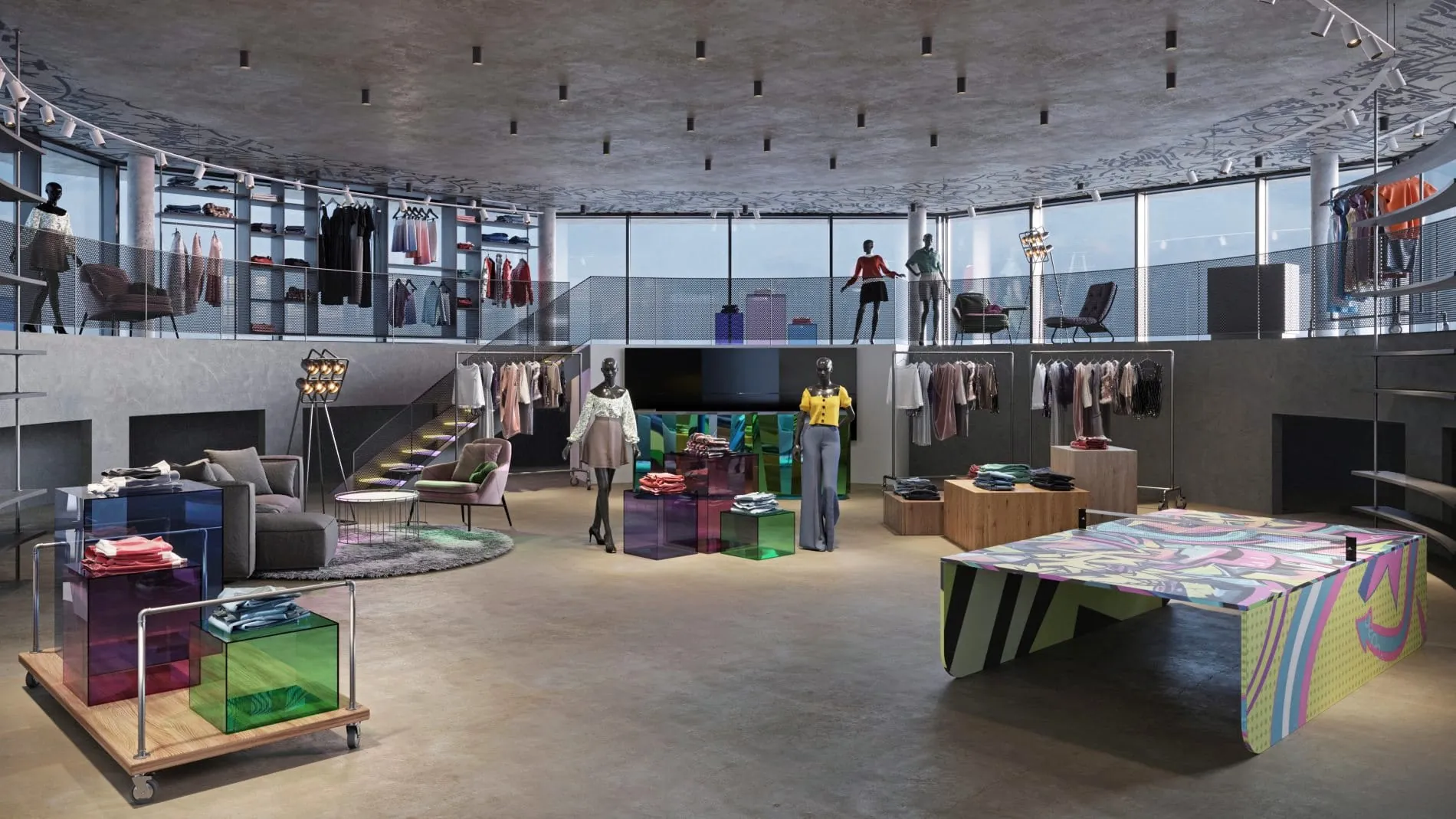 Rock Shop im Bunkerhotel