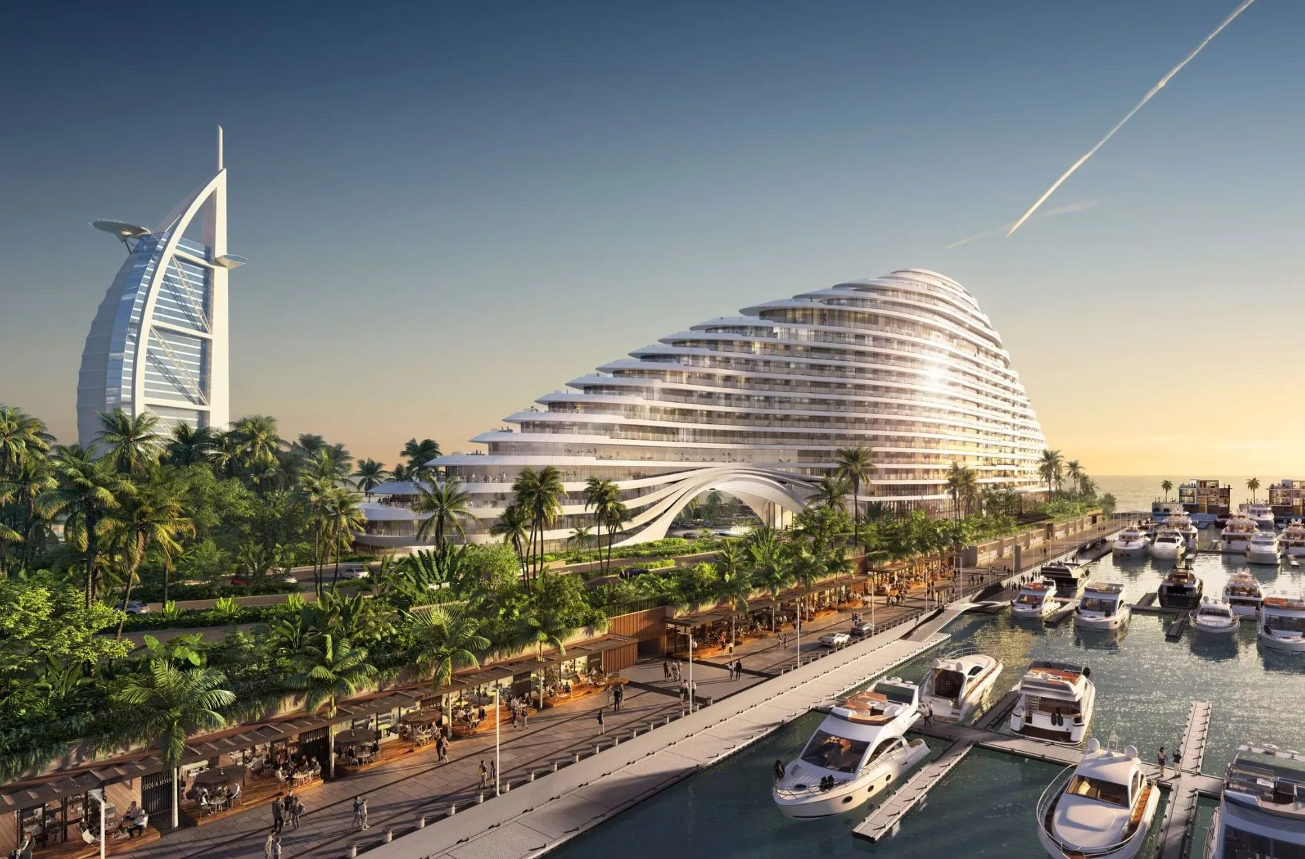 Marsa Al Arab Rendering