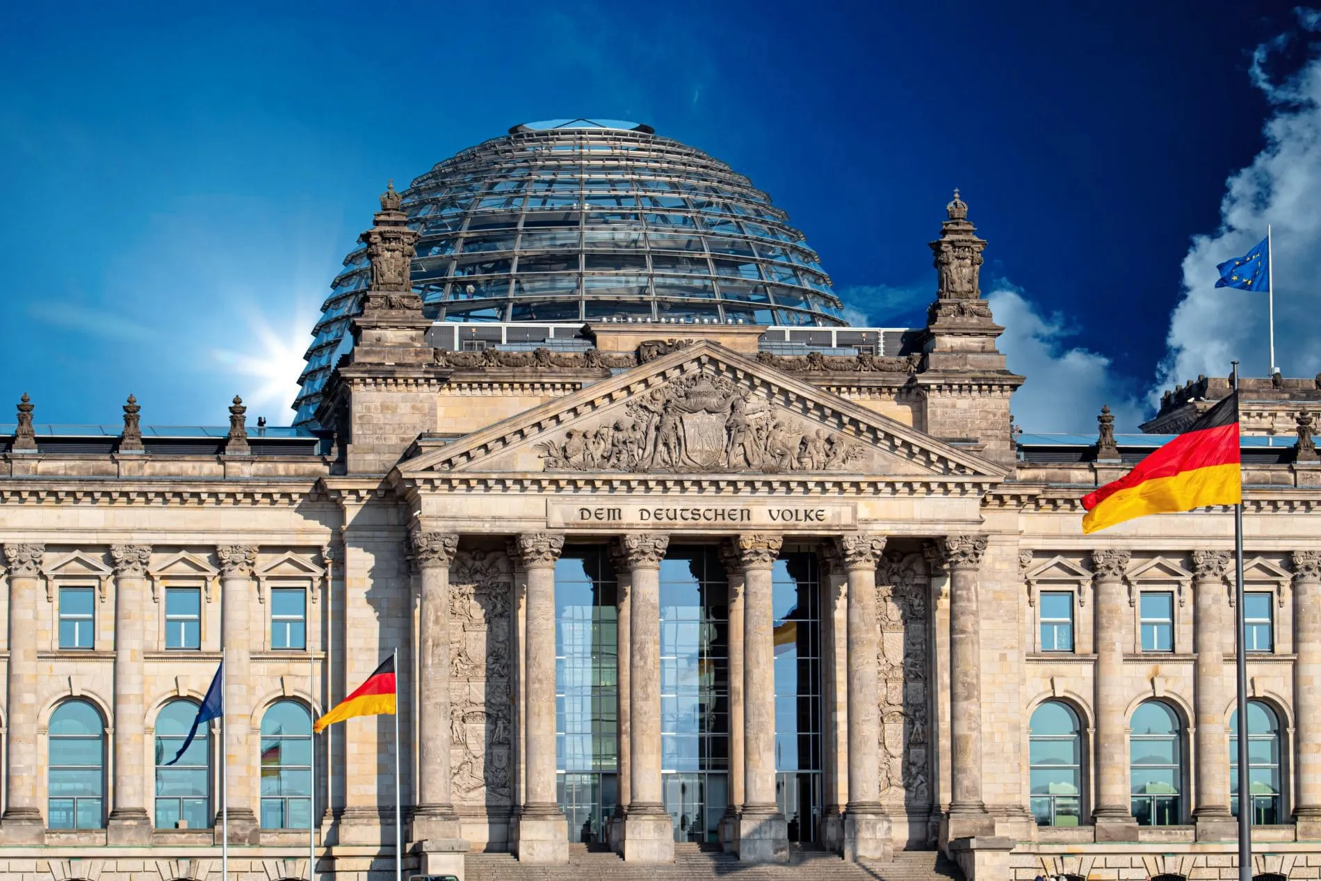 Bundestag von Außen