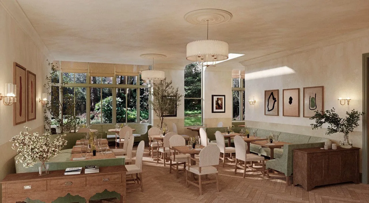 Mediterran: Restaurant in einem der künftigen Hotels der Marke Miiro in Europa.