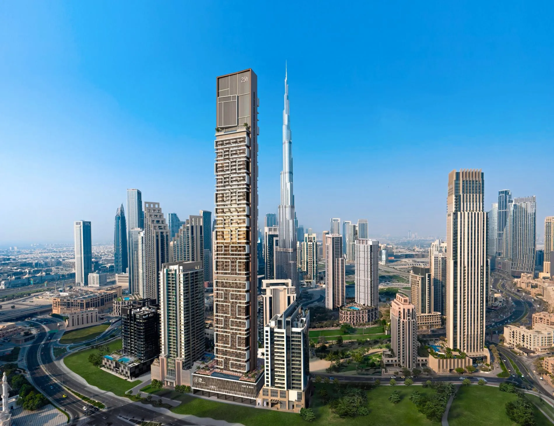 25hours Heimat Dubai von Außen