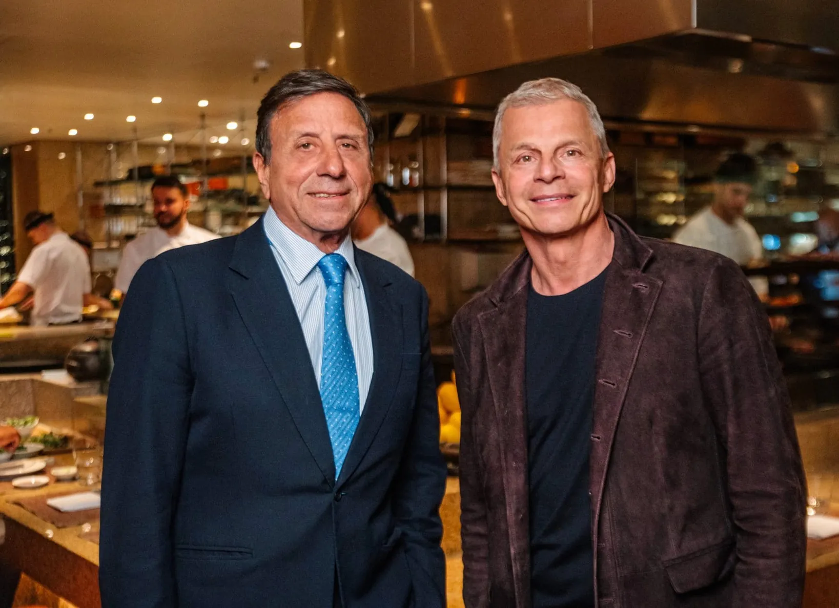 Rocco Forte und Rainer Becker.