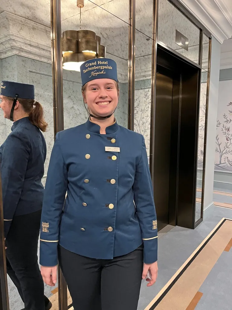 Auszubildende im Taschenbergpalais