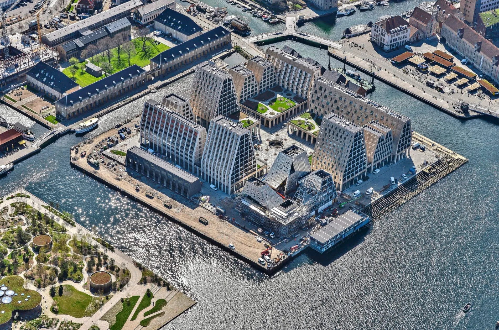 Paper Island von Oben