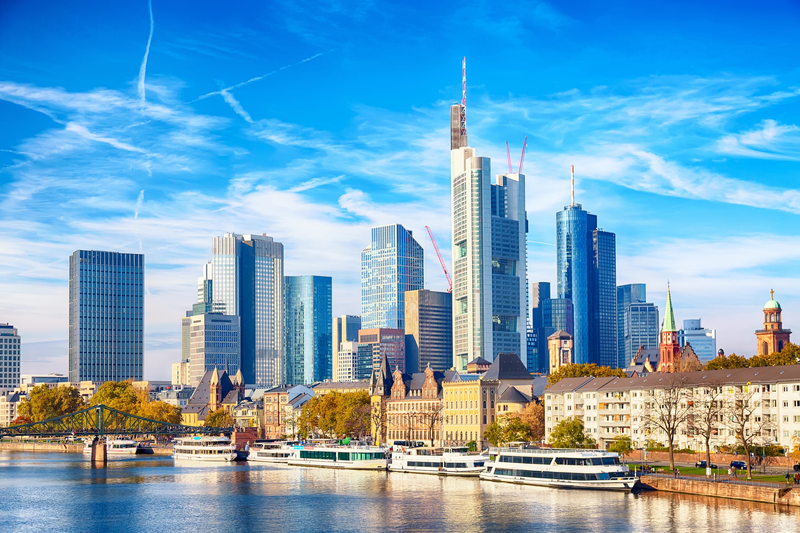 Skyline von Frankfurt