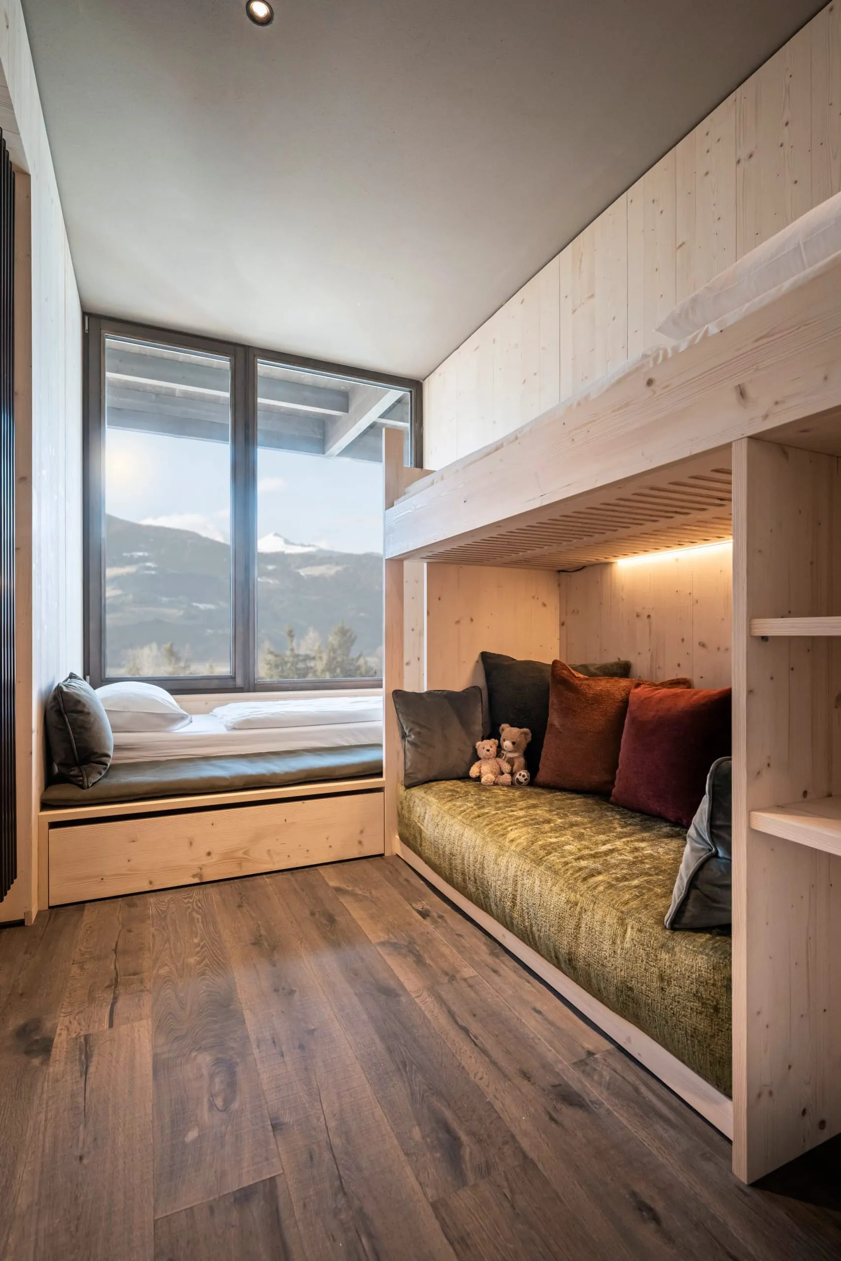 Aki Family Resort Plose Zimmer mit Stockbett