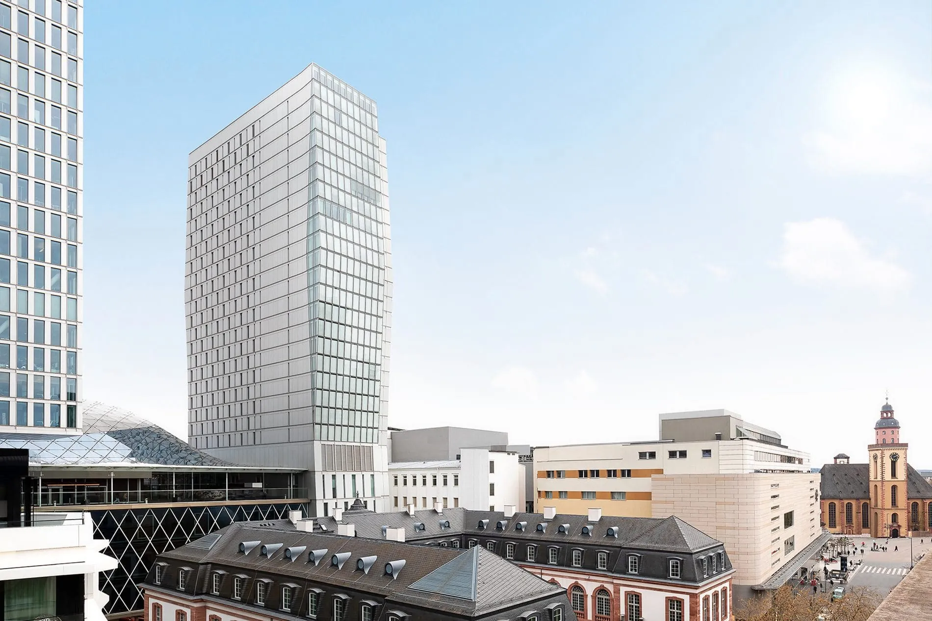 JW Marriott Hotel Frankfurt von außen