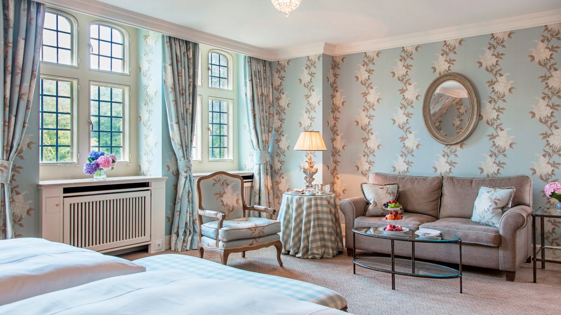 Castle Park View Room Schlosshotel Kronberg
