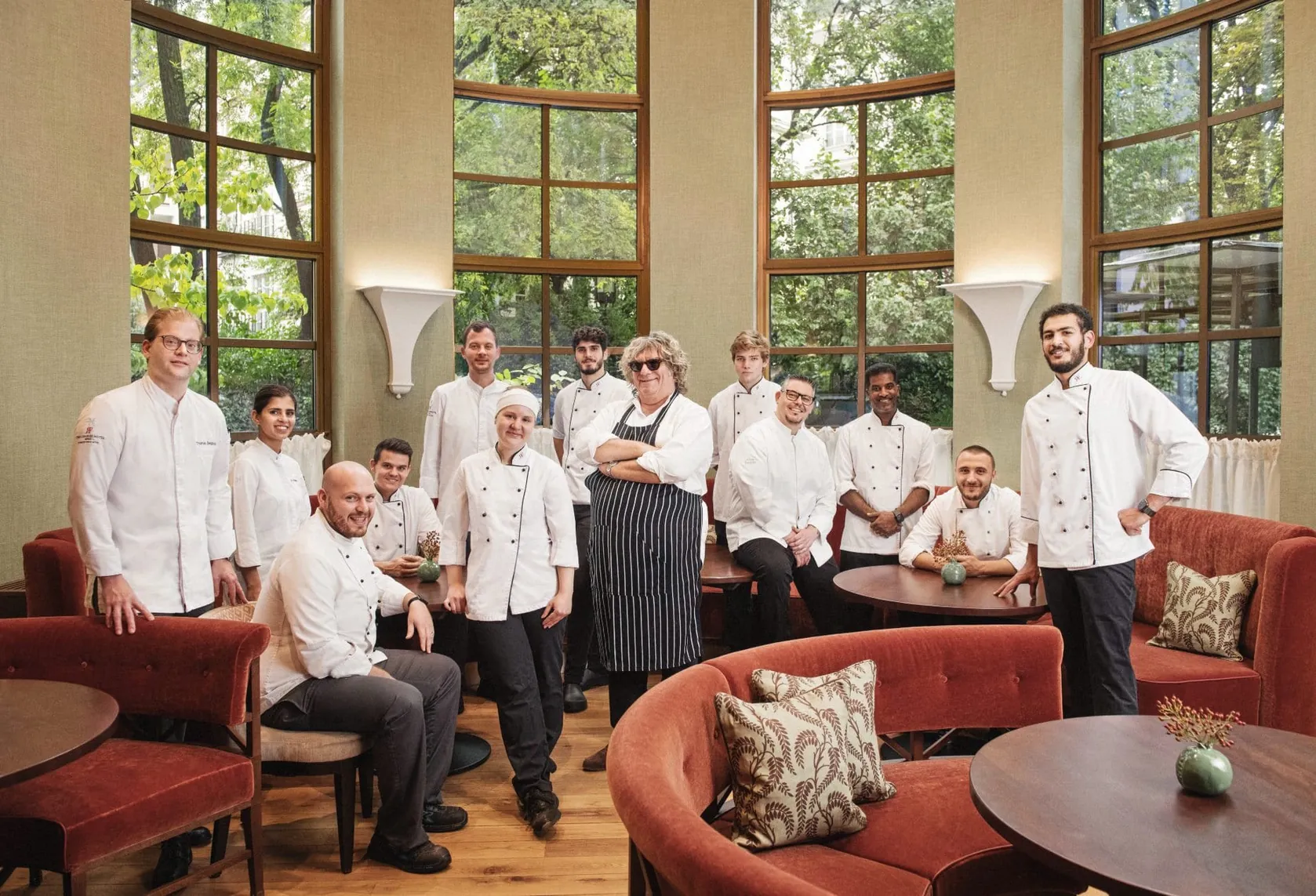 Florio_Fulvio Pierangelini mit dem Küchenteam