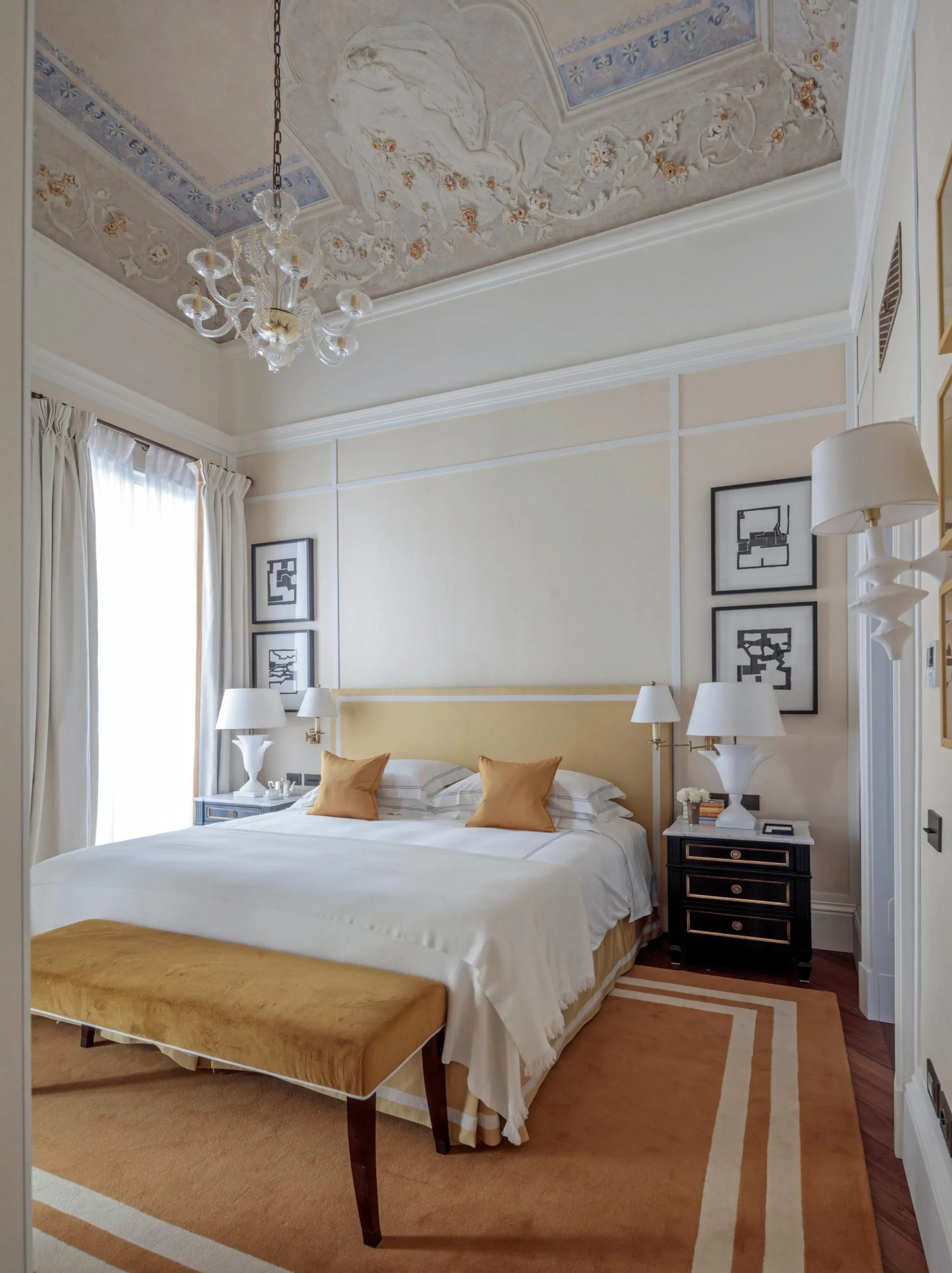 Rocco Forte House Milan Schlafzimmer