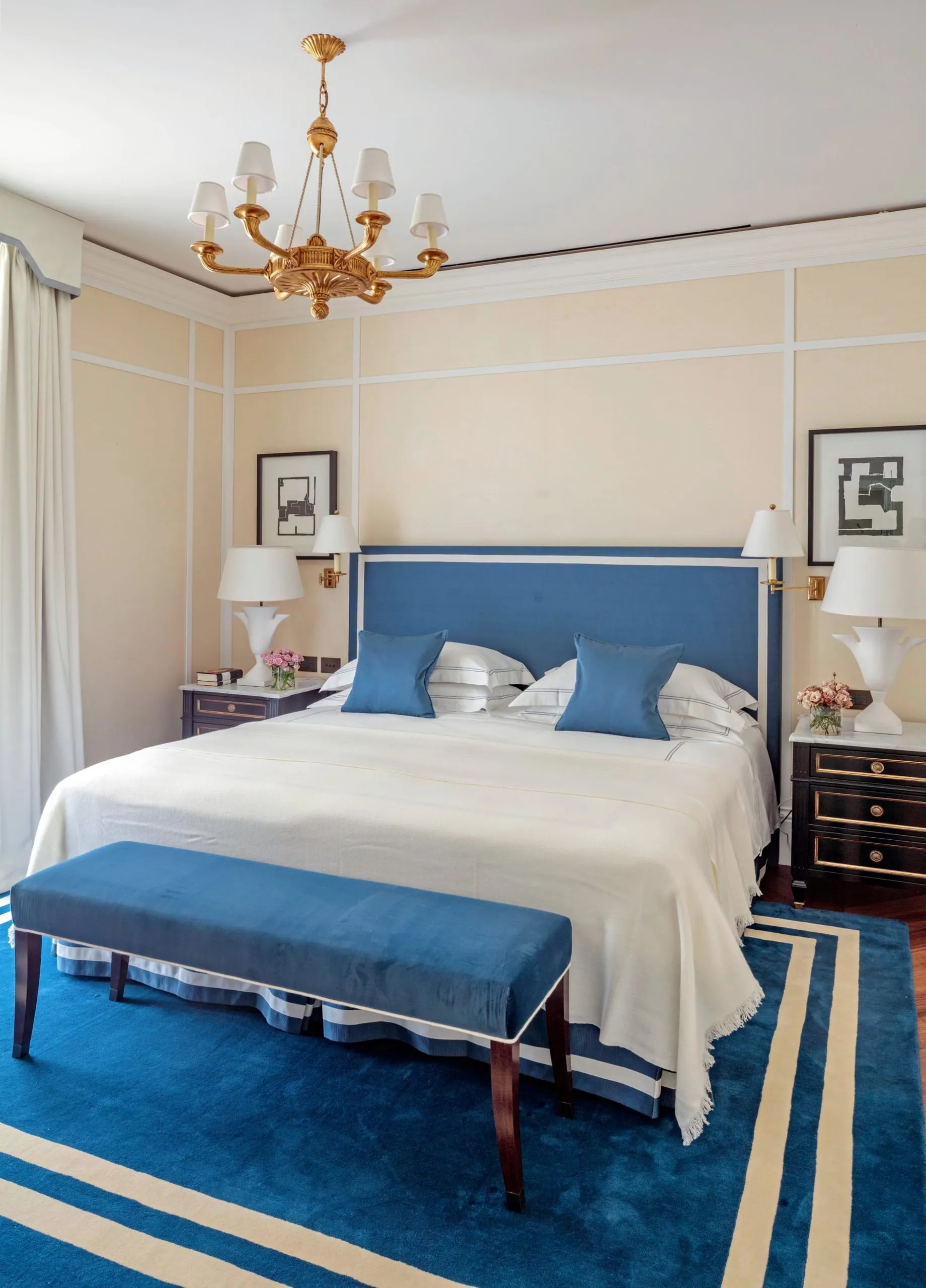 Rocco Forte House Milan Schlafzimmer