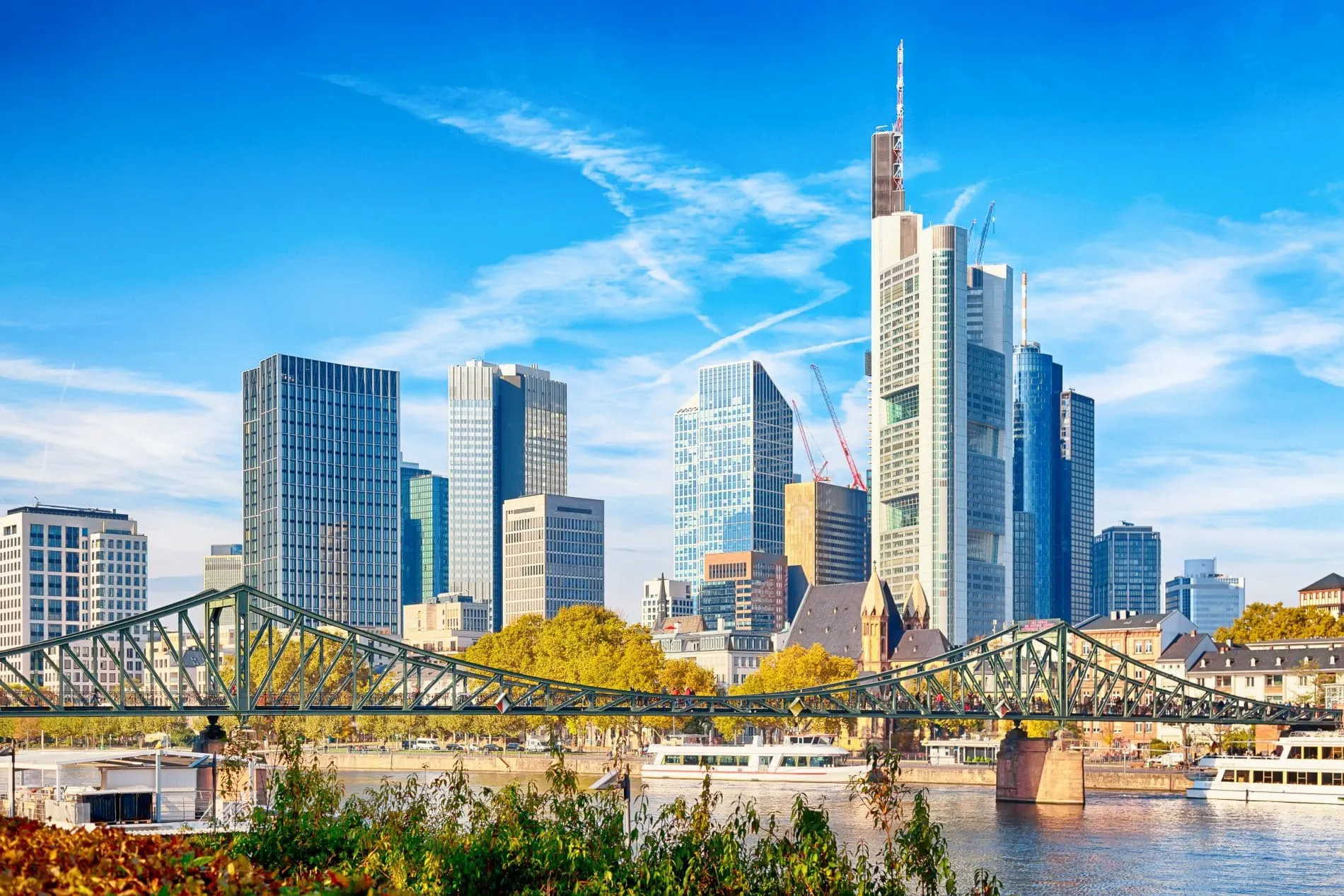 Skyline von Frankfurt