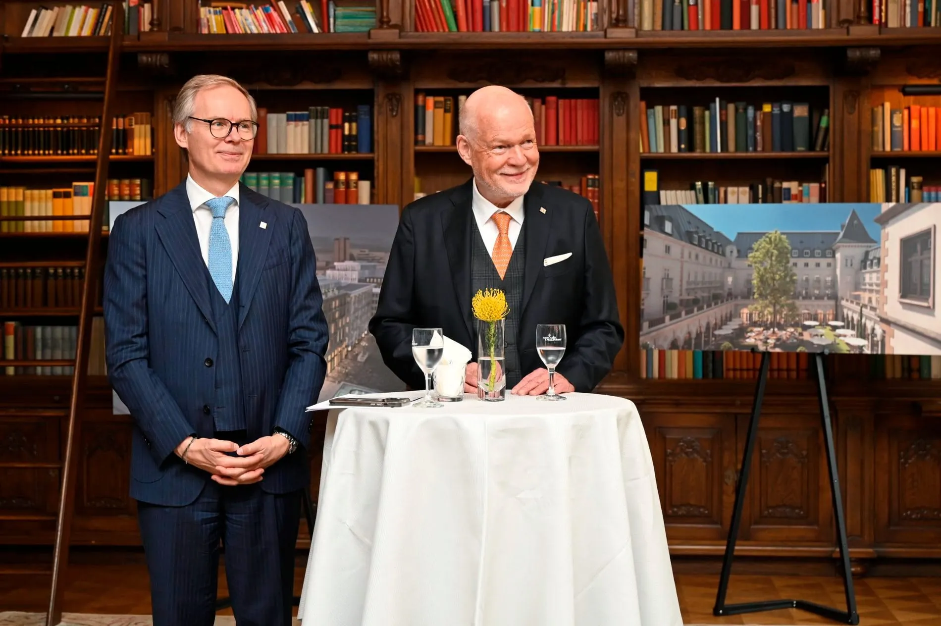 40_Jahre_Althoff_Hotels_CEO Frank Marrenbach mit Thomas H. Althoff.