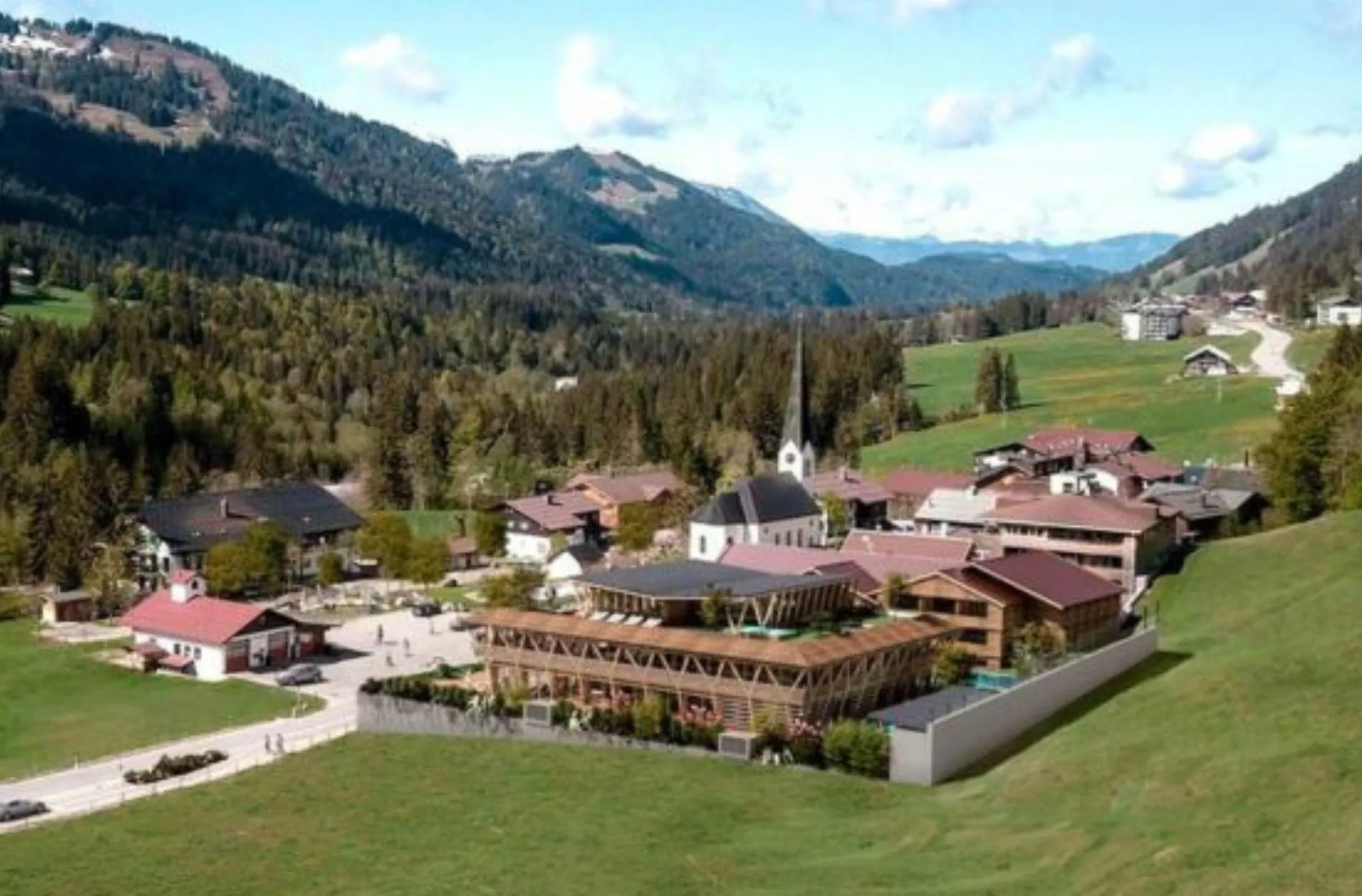Hubertus Mountain Refugio: Großbrand im Mitarbeiterhaus