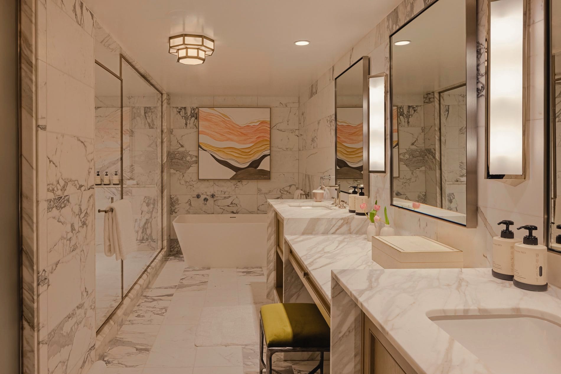 Regent_Santa_Monica_One Bedroom Suite Bathroom