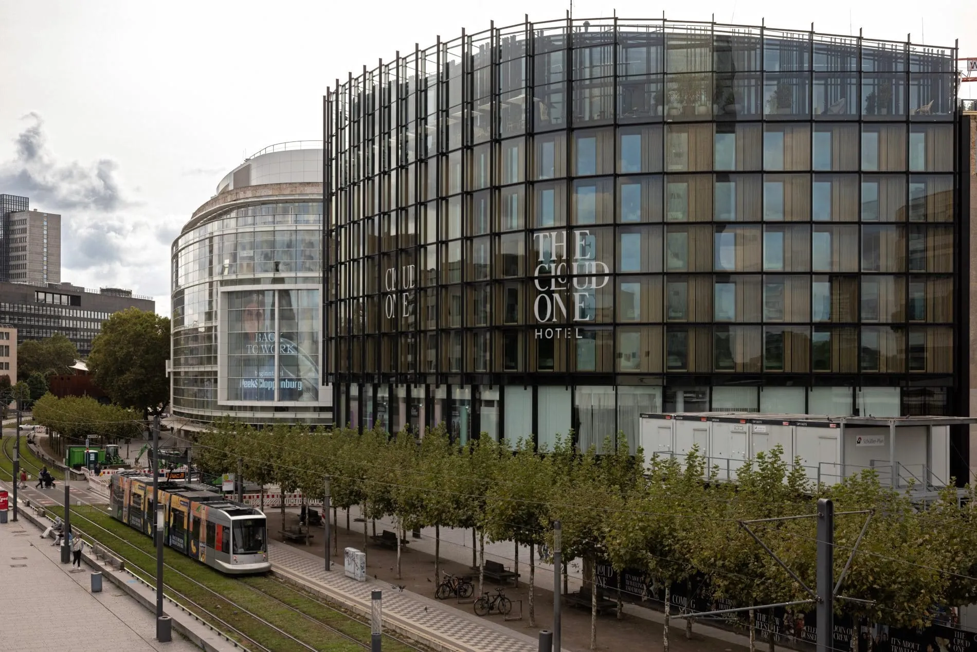 The Cloud One Düsseldorf-KöBogen_Außenansicht