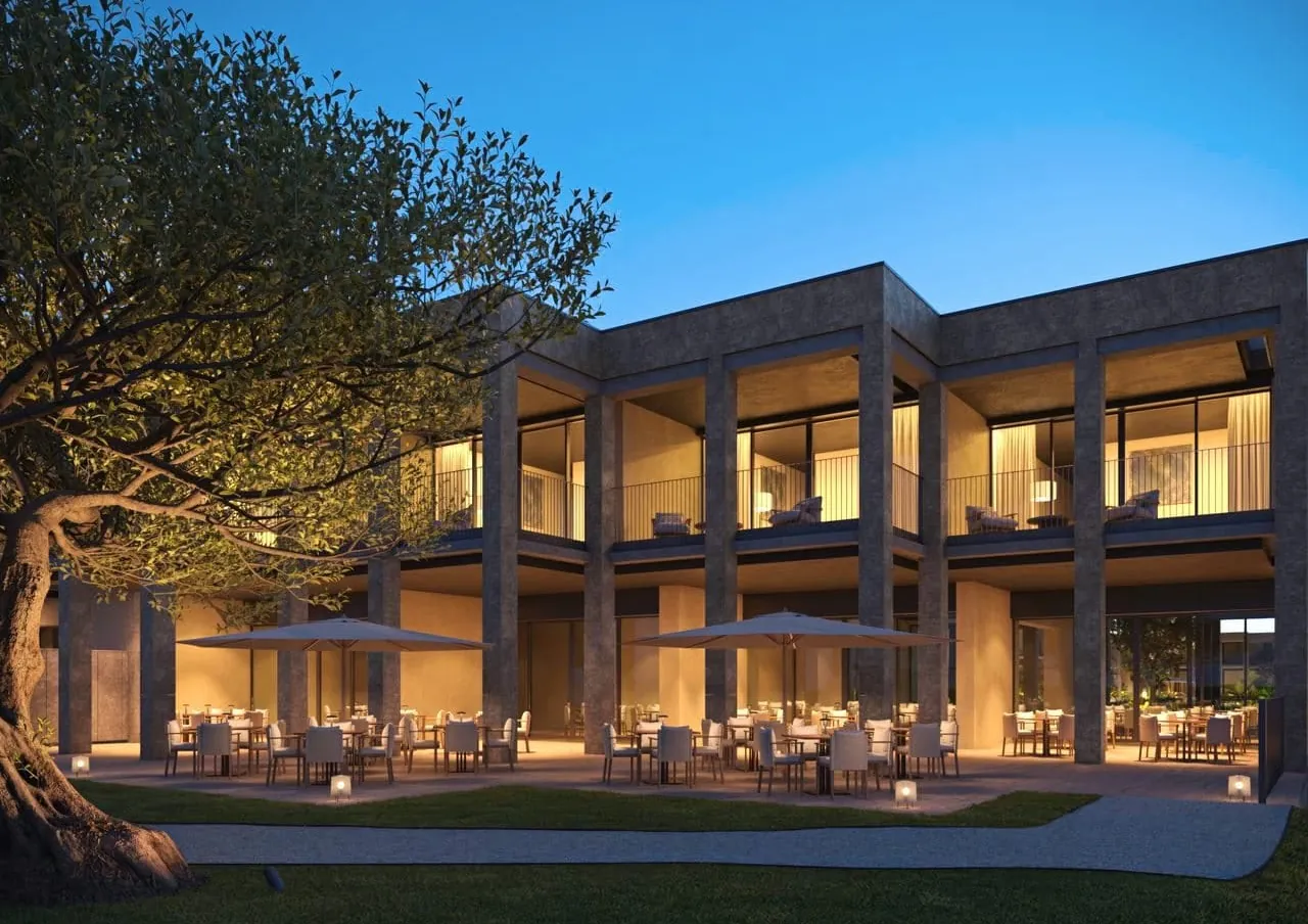 Visualisierung des Lanserhofs Marbella