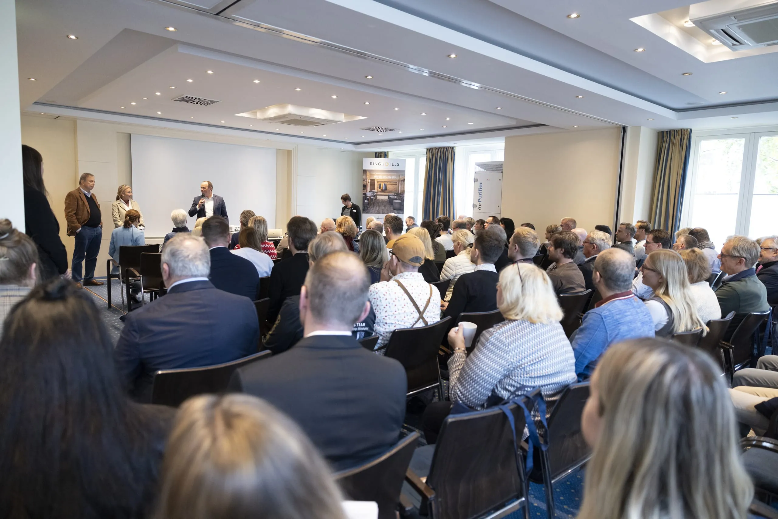 Diskussionsrunde bei den Ringhotels-Thementagen 2024