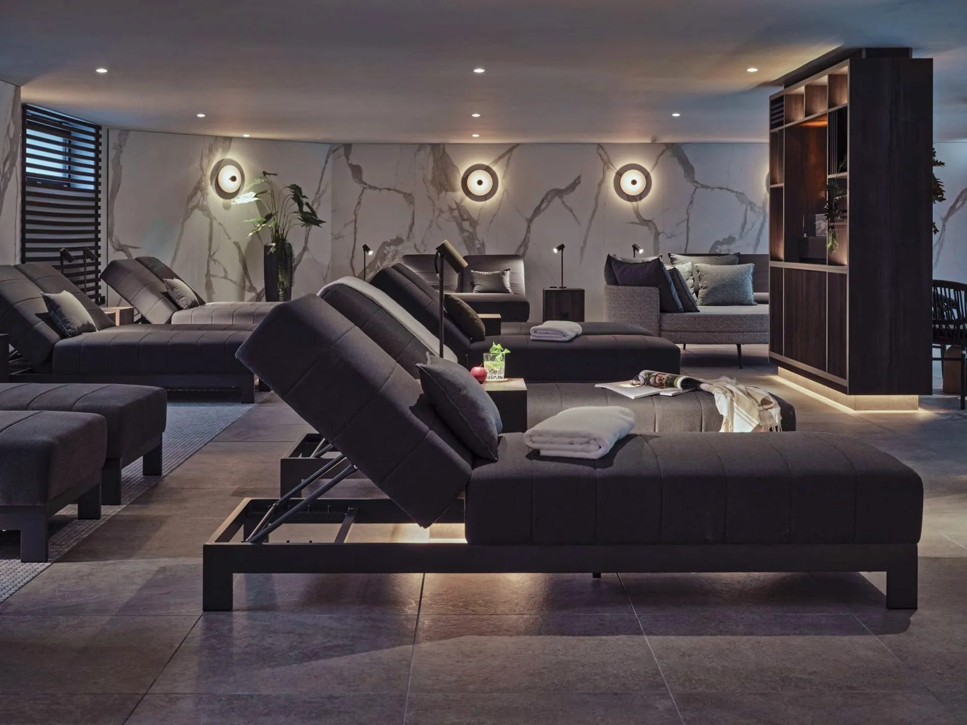 Ruhebereich im Leonardo Royal Hotel Baden-Baden