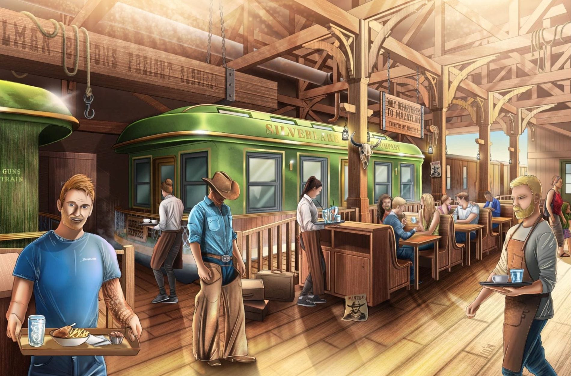 Europa-Park baut neue Westernstadt