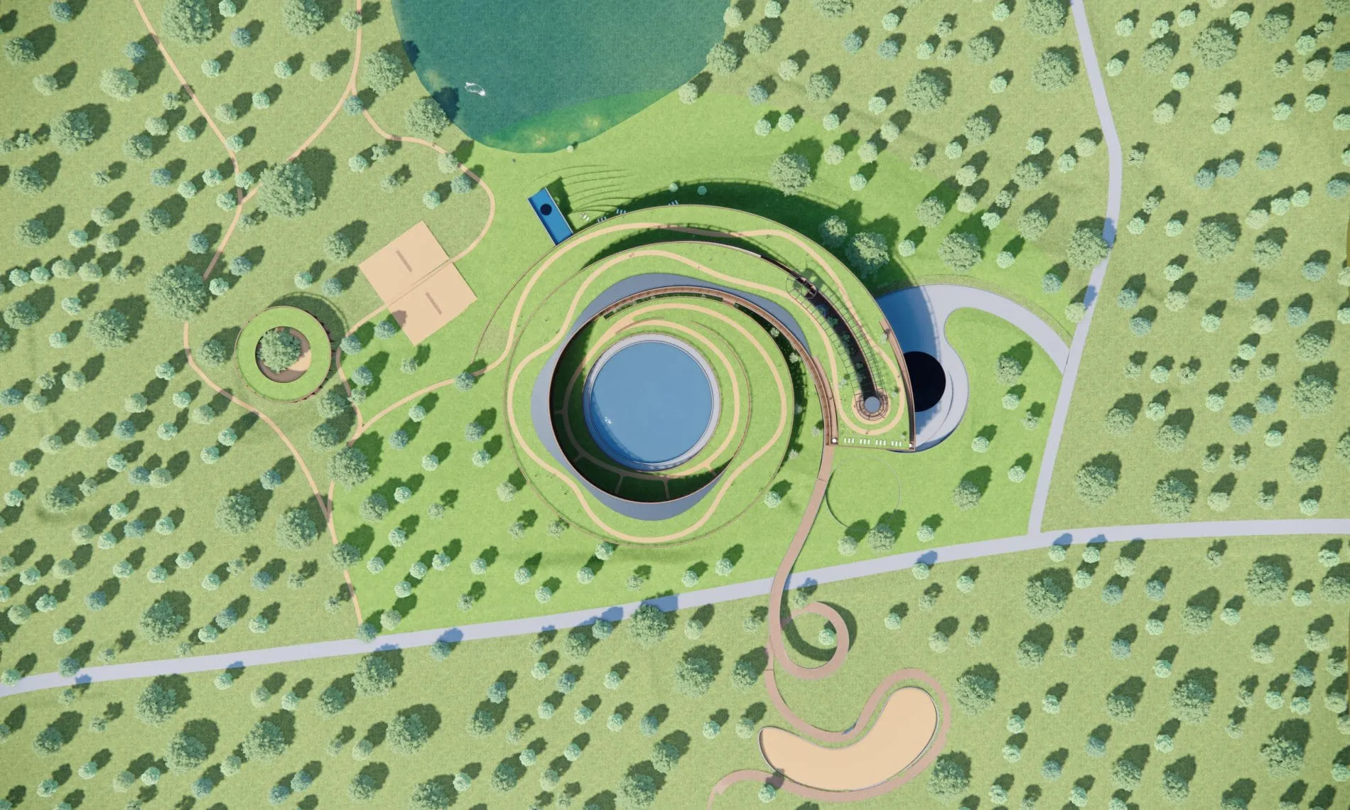 The_Spiral_Lakeside_Resort_Topview