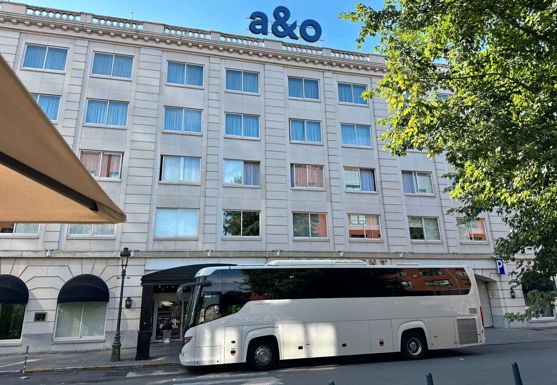 Fassade A&O Hostel Brüssel