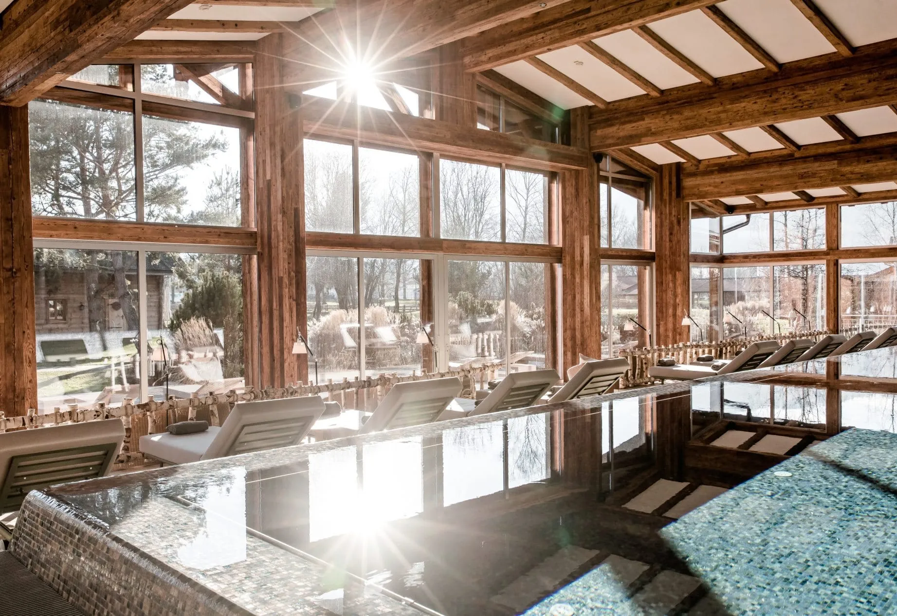 Das Achental Wellnessbereich