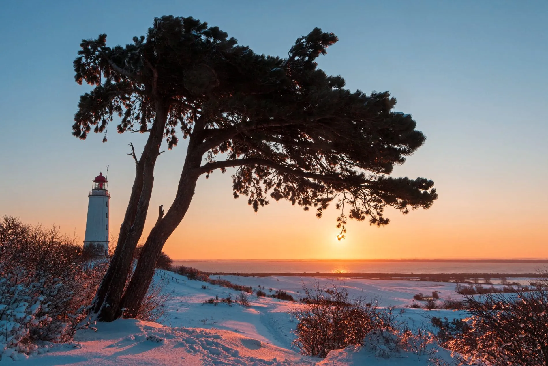 Landschaft an der Ostsee