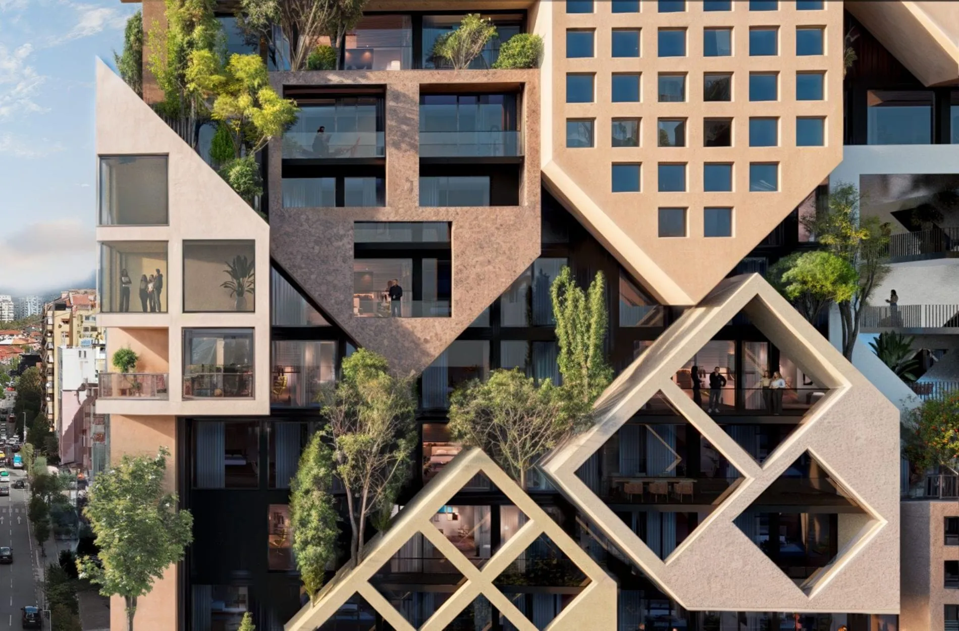 Schlafen im Puzzle-Hotel