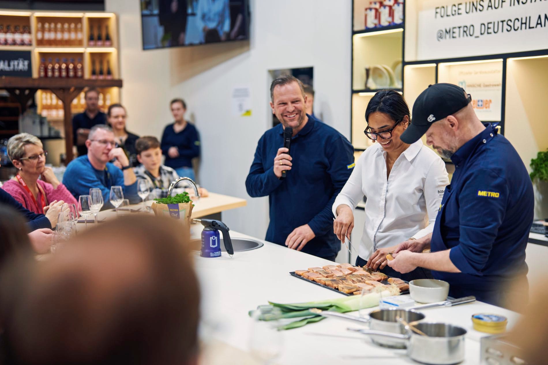 Impressionen von der Internorga in Hamburg, Metro Chefs Stage