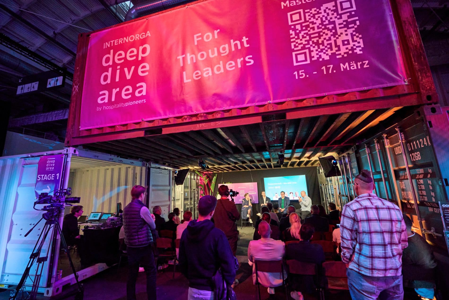 Impressionen von der Internorga in Hamburg, Deep Dive Area