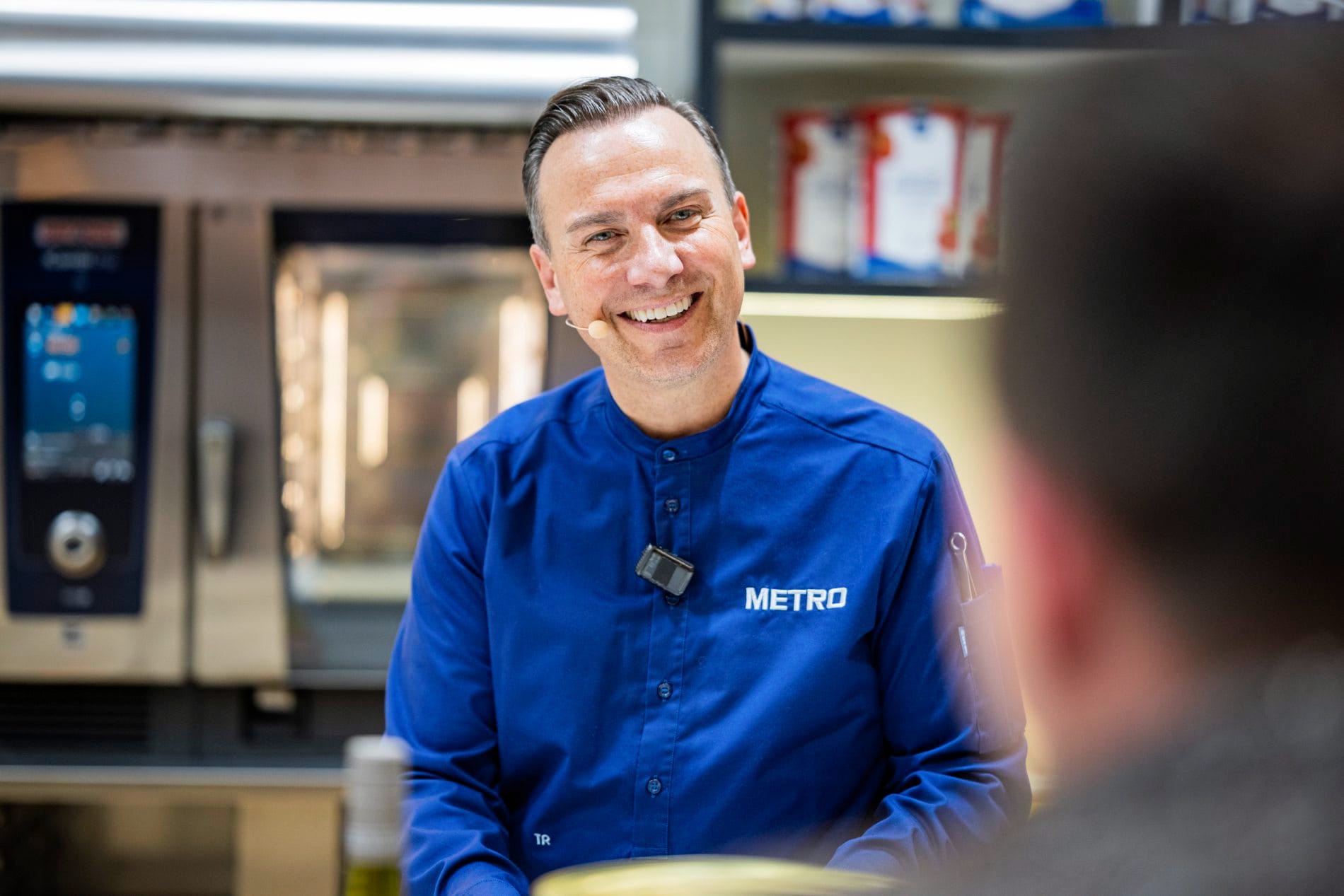 Impressionen von der Internorga in Hamburg, Tim Raue, Metro Chefs Stage