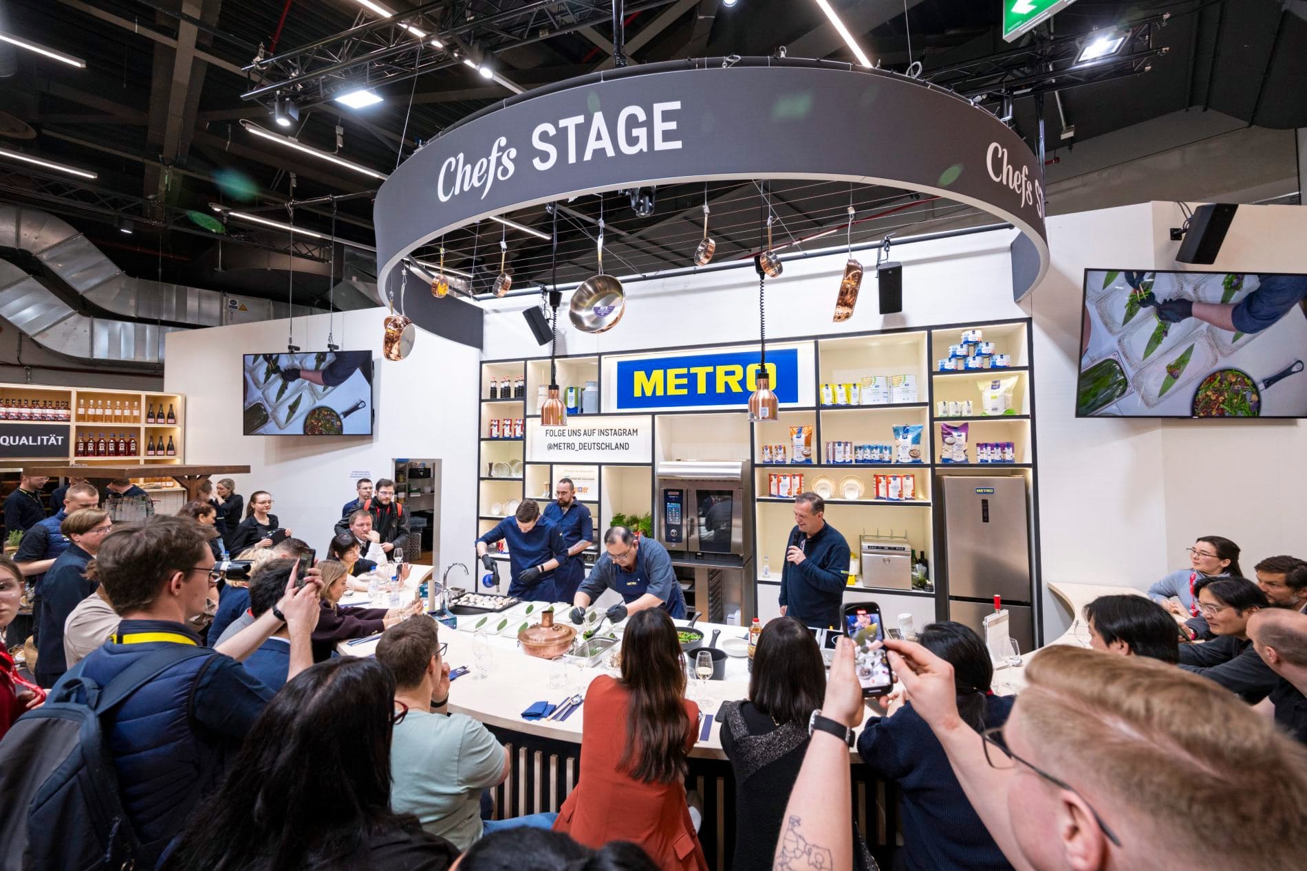 Impressionen von der Internorga in Hamburg, Metro, Chefs Stage