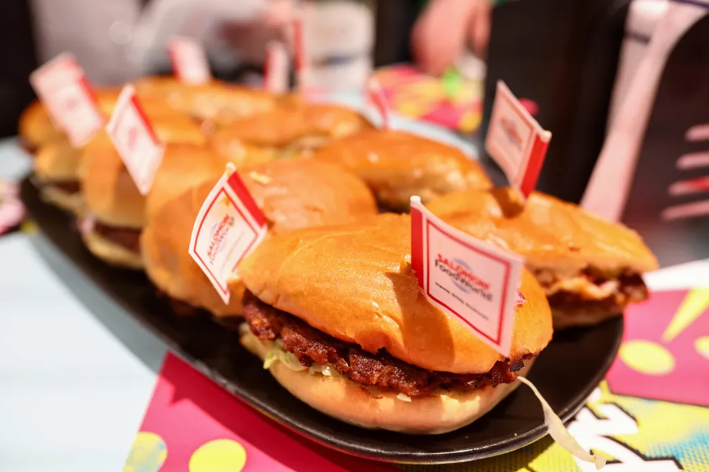 Der Smash Burger von Salomon Foodworld.