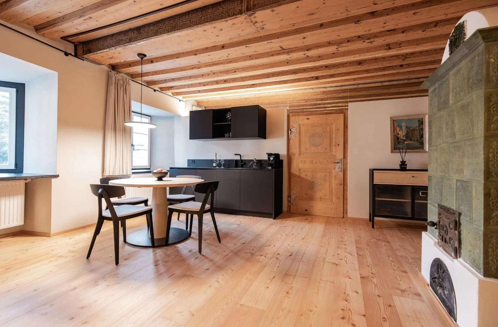 Der schwarze Adler in Sterzing: Modernes Concept Living in der nördlichsten Stadt Italiens.