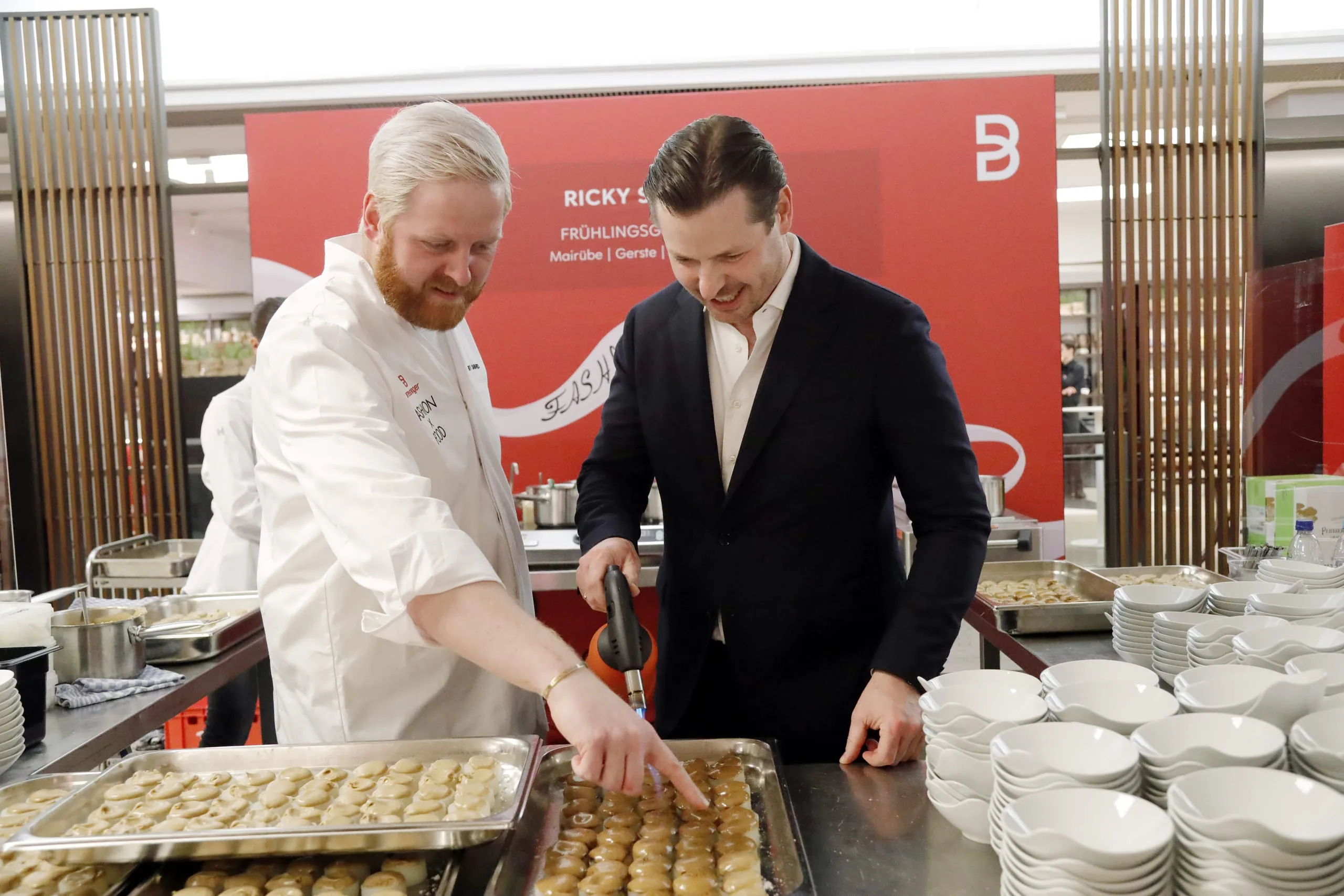 Ricky Saward, Breuninger CSO Benjamin Fuest, Fashion x Food, Breuninger