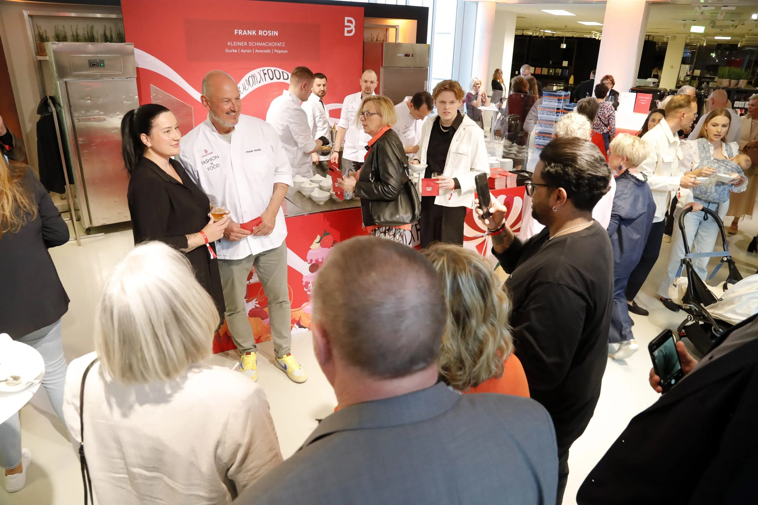 Fashion x Food, Breuninger, Frank Rosin