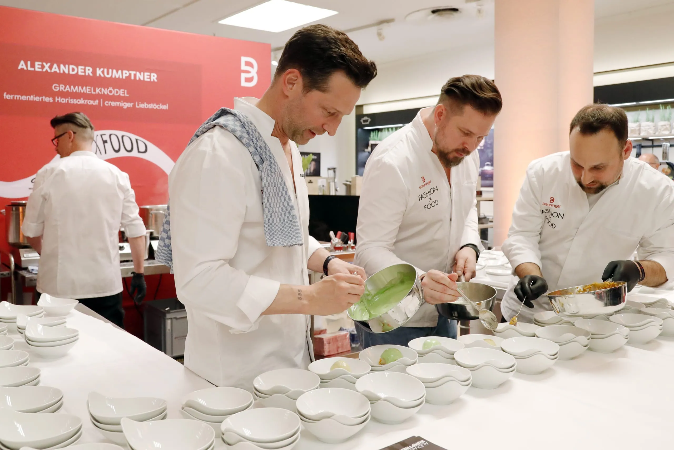 Alexander Kumptner, Fashion x Food, Breuninger