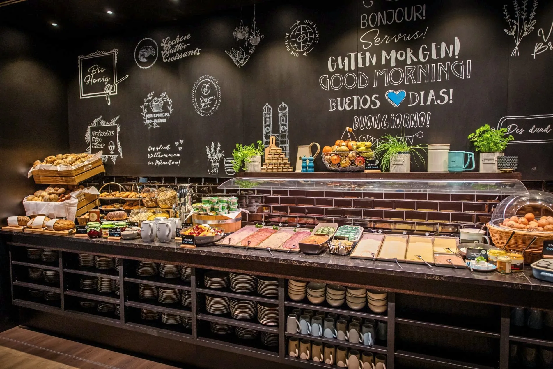 Motel One München Hauptbahnhof_Frühstück