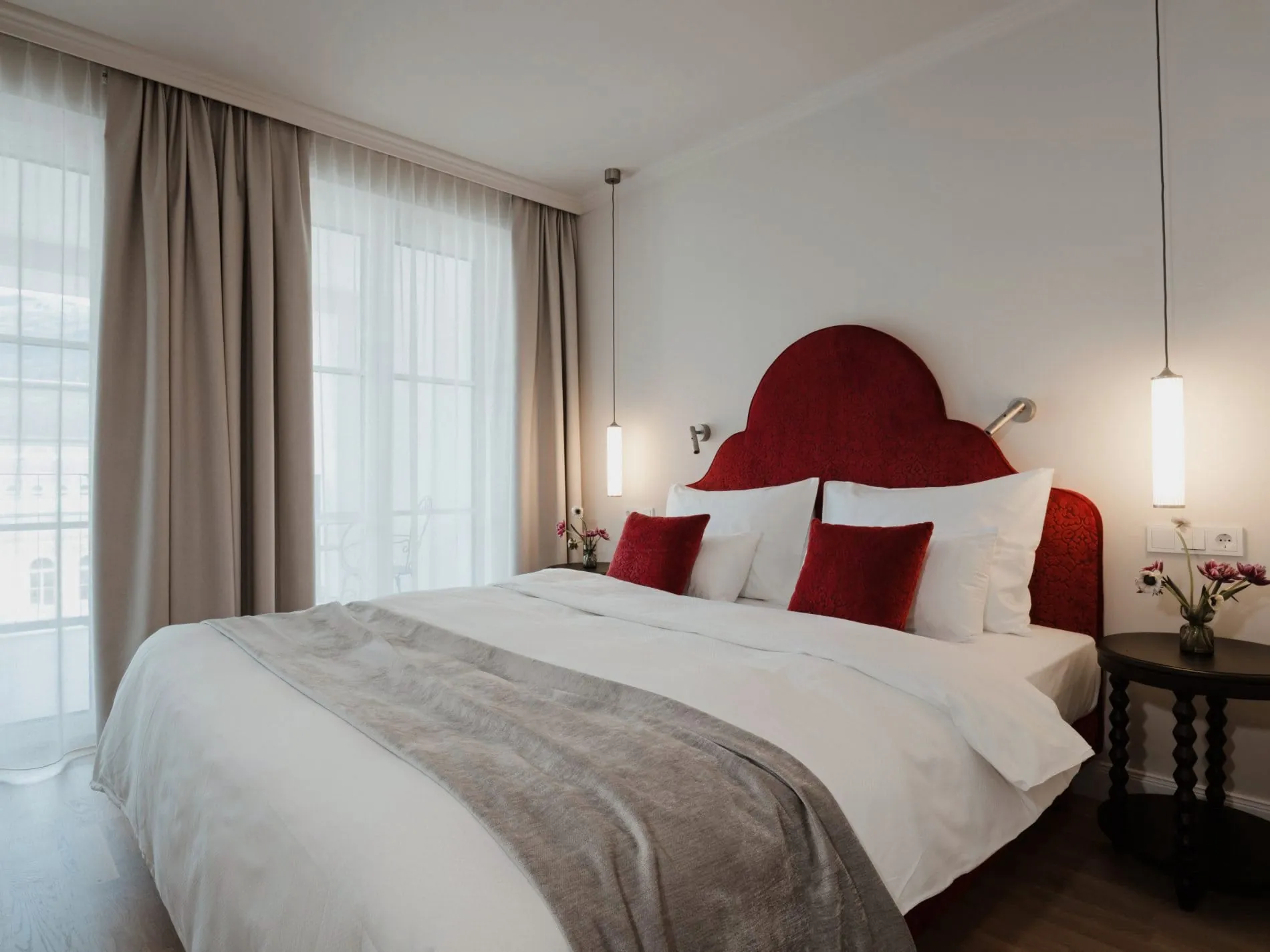 Grand Elisabeth, Gästezimmer