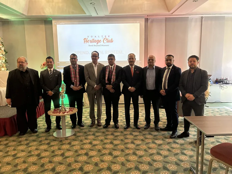 Soaltee, Gruppenbild der Führungsebene