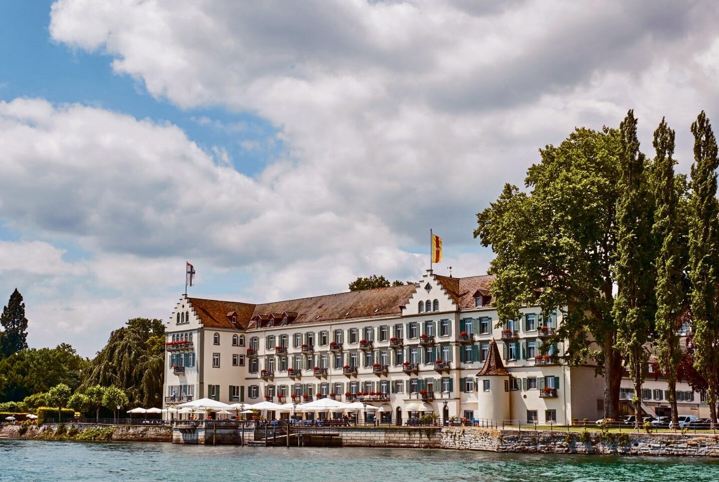 Steigenberger Inselhotel, Außenansicht