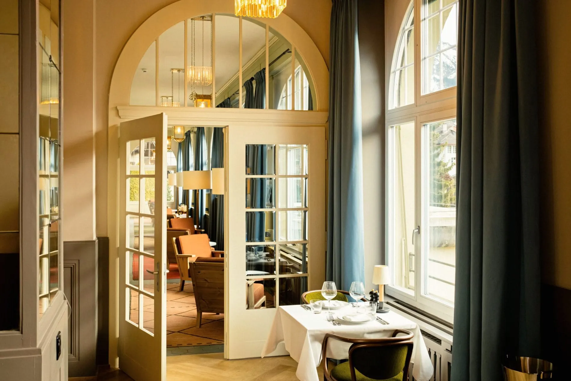 Grand Hotel Belvedere, Restaurant