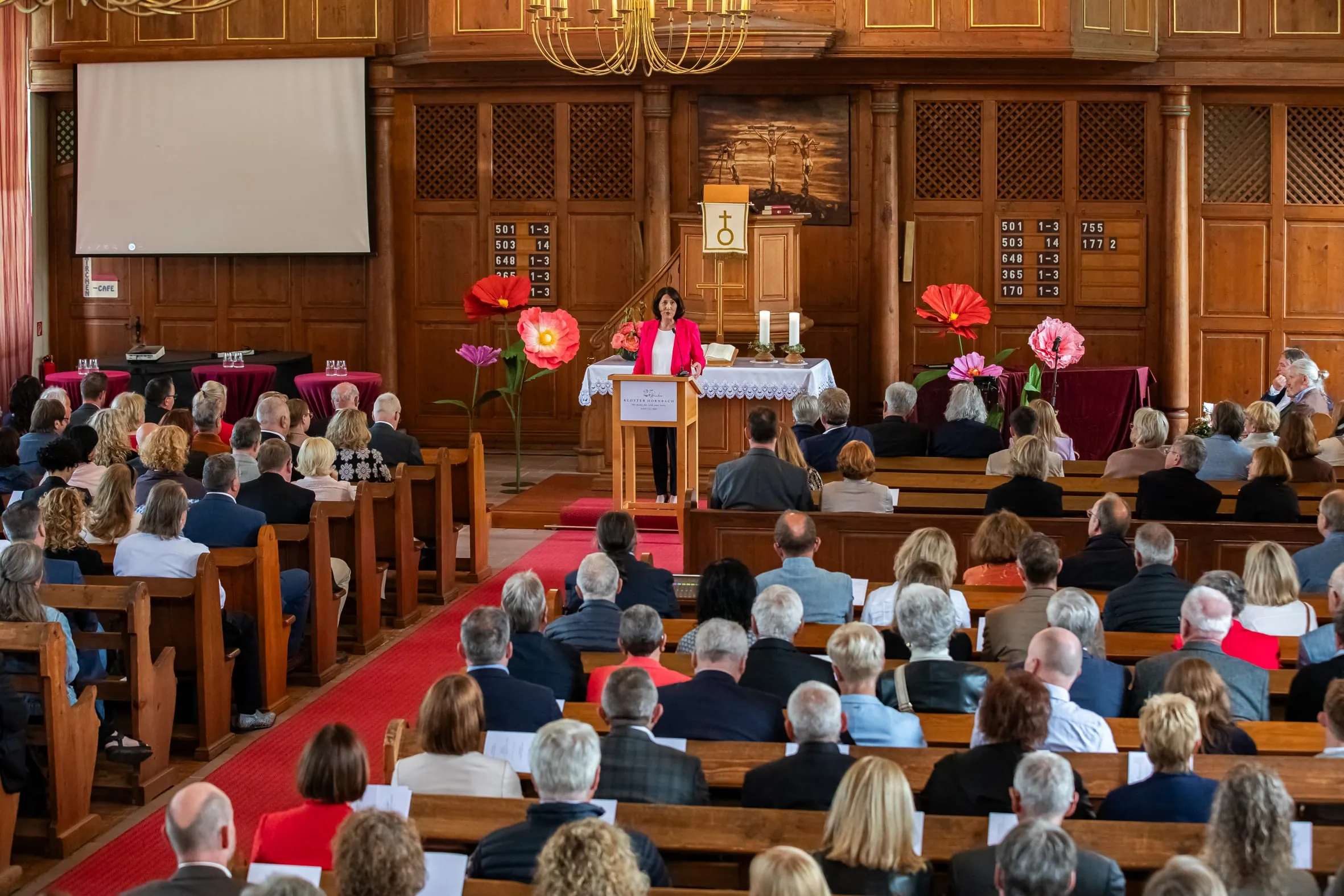Daniela Schmitt, rheinlandpfälzische Ministerin für Wirtschaft, Verkehr, Landwirtschaft und Weinbau hielt die Festrede.