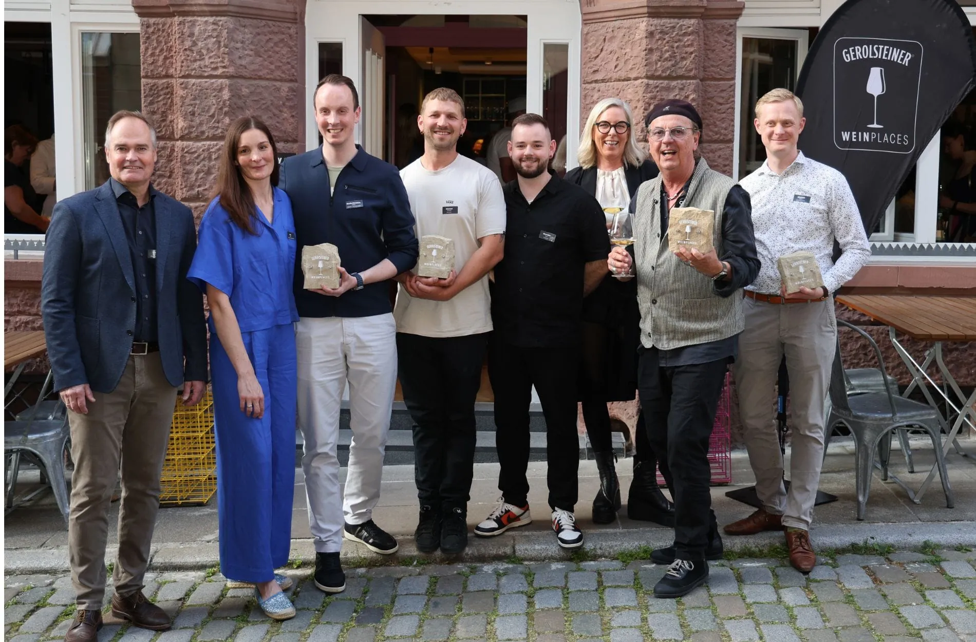 Gerolsteiner kürt vier neue Weinplaces