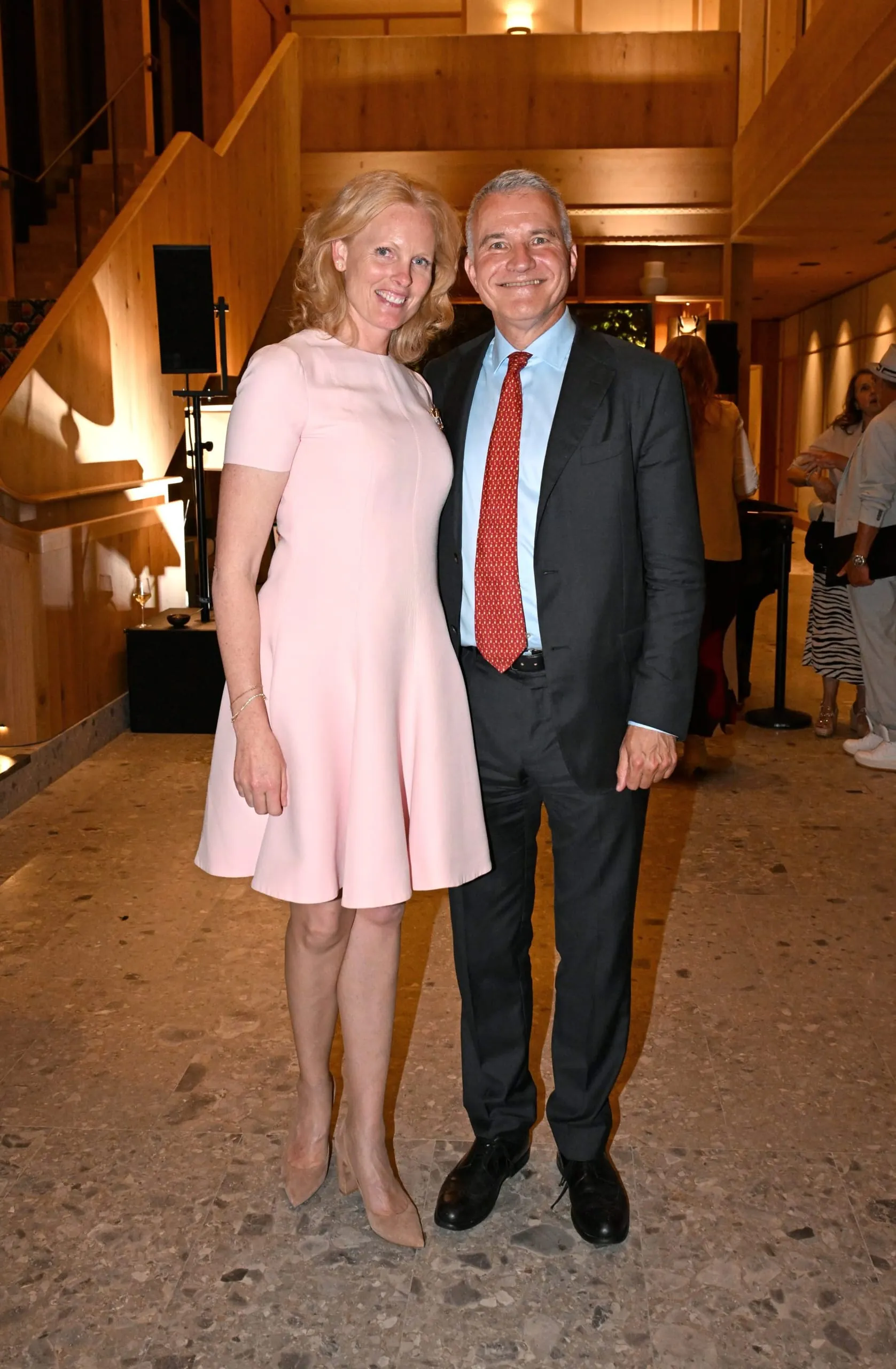 Grand Opening im Chiemgauhof: Herzogin Elisabeth in Bayern mit Mann Daniel Terberger.