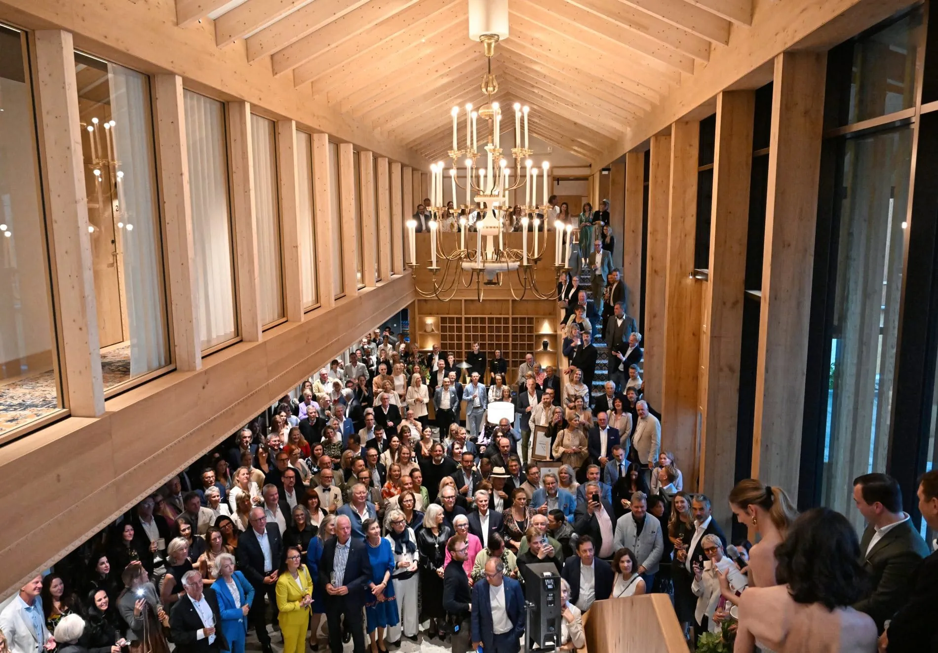 Grand Opening im Chiemgauhof: Rund 400 Gäste folgten der Einladung von Dieter und Uschi Müller.