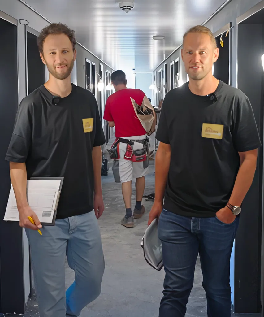 Familiäres Duo: Peter (links) und Dominik Klein